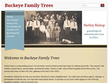 Tablet Screenshot of buckeyefamilytrees.com